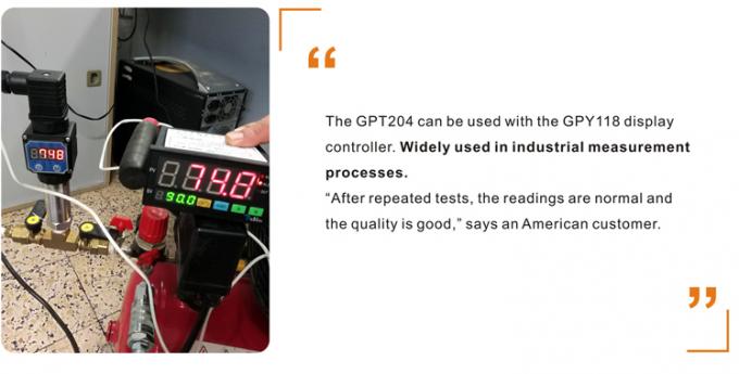 সঠিক পাঠের জন্য কম্প্যাক্ট 24VDC শিল্প ডিজিটাল হাইড্রোলিক চাপ ট্রান্সমিটার 2