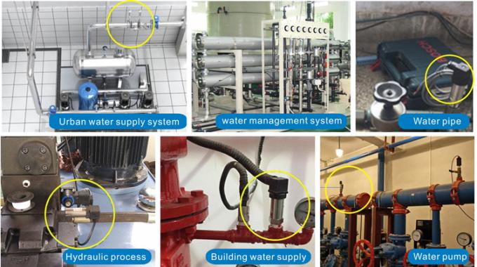 0-600 বার চাপ পরিসীমা ডিফিউজড সিলিকন তেল চাপ সেন্সর RPT202 0.5-4.5V আউটপুট এবং সিই RoHS সার্টিফিকেশন সহ 3