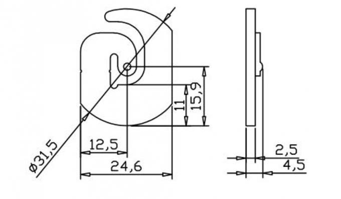 ডিজিটাল কিচেন স্কেল ছোট ওজন সেন্সর 10 কেজি লোড সেল সেন্সর উচ্চ নির্ভুলতা 4