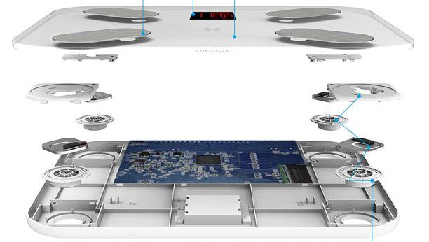 ডিজিটাল কিচেন স্কেল ছোট ওজন সেন্সর 10 কেজি লোড সেল সেন্সর উচ্চ নির্ভুলতা 6