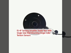 RJ-4F সেন্সিং এম্প্লিফায়ার টেক্সটাইল গার্ন সিঙ্গল সাইড ওয়াল মাউন্টিং সিঙ্গল রোলার টেনশন সেন্সর সহ
